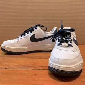 Nike Air Force One with Navy Accents